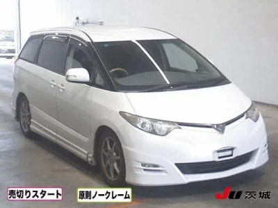Toyota ESTIMA  с аукциона в Японии