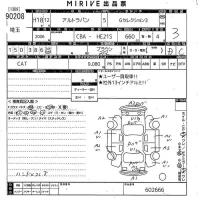 Suzuki ALTO LAPIN лот № 90208 оценка 3  с аукциона в Японии 10