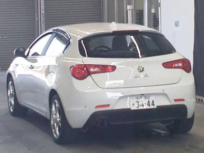 Alfa Romeo Giulietta  с аукциона в Японии