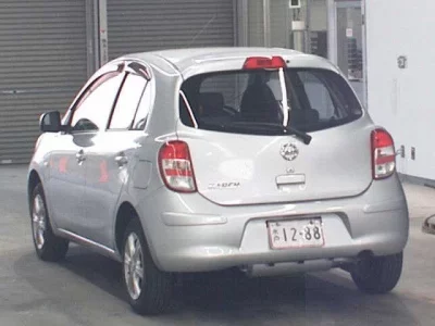 Nissan MARCH  с аукциона в Японии