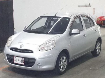 Nissan MARCH  с аукциона в Японии