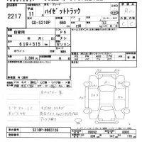 Daihatsu HIJET TRUCK лот № 2217 оценка R  с аукциона в Японии 7