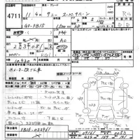 Nissan SUNNY лот № 4711 оценка R  с аукциона в Японии 6