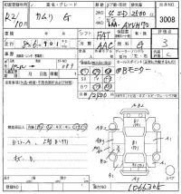 Toyota CAMRY лот № 3008 оценка 3  с аукциона в Японии 5