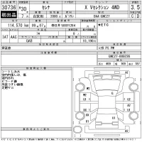 Nissan SERENA лот № 30736 оценка 3.5  с аукциона в Японии 11