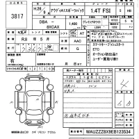 Audi A1 лот № 3817 оценка 4  с аукциона в Японии 5