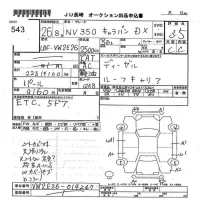 Nissan CARAVAN VAN лот № 543 оценка 3.5  с аукциона в Японии 5