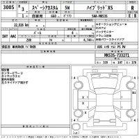 Suzuki SPACIA лот № 3005 оценка R  с аукциона в Японии 2