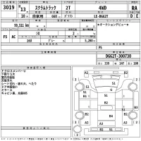 Mazda SCRUM TRUCK лот № 3019 оценка RA  с аукциона в Японии 2