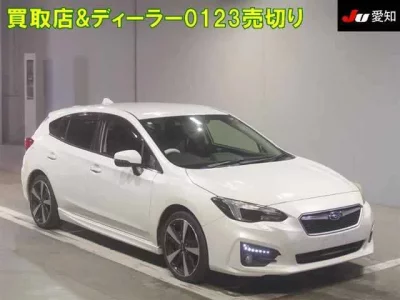 Subaru IMPREZA  с аукциона в Японии