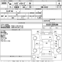 Daihatsu HIJET VAN лот № 3099 оценка 4  с аукциона в Японии 2