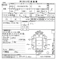Honda VAMOS лот № 90135 оценка R  с аукциона в Японии 10