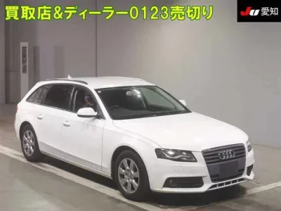 Audi A4  с аукциона в Японии