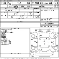 Nissan MARCH лот № 7112 оценка 3.5  с аукциона в Японии 2