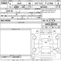 Daihatsu ROCKY лот № 75069 оценка 4  с аукциона в Японии 2