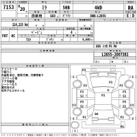 Daihatsu MIRA лот № 7153 оценка RA  с аукциона в Японии 2