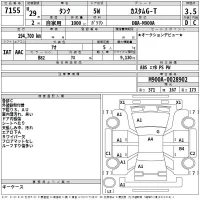 Toyota TANK лот № 7155 оценка 3.5  с аукциона в Японии 2