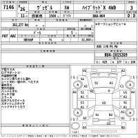 Honda VEZEL лот № 7146 оценка 3  с аукциона в Японии 2