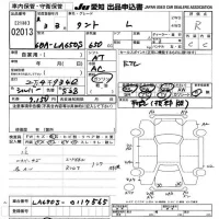 Daihatsu TANTO лот № 2013 оценка R  с аукциона в Японии 9