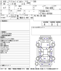 Nissan SYLPHY лот № 7508 оценка R  с аукциона в Японии 5