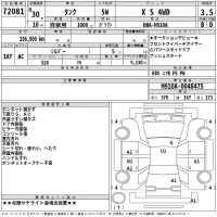 Toyota TANK лот № 72081 оценка 3.5  с аукциона в Японии 2