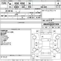 BMW MINI лот № 7191 оценка 4  с аукциона в Японии 2
