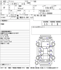 Nissan NOTE лот № 7519 оценка 3.5  с аукциона в Японии 5