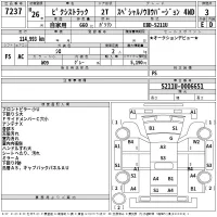 Toyota PIXIS TRUCK лот № 7237 оценка 3  с аукциона в Японии 2