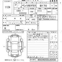Mercedes-Benz B CLASS лот № 1124 оценка 3.5  с аукциона в Японии 5