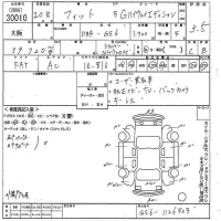 Honda FIT лот № 30010 оценка 3.5  с аукциона в Японии 10
