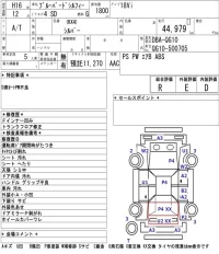 Nissan SYLPHY лот № 4105 оценка R  с аукциона в Японии 5
