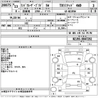 Toyota LAND CRUISER PRADO лот № 20075 оценка 3  с аукциона в Японии 2