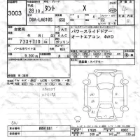 Daihatsu TANTO лот № 3003 оценка 4  с аукциона в Японии 6