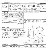 Daihatsu HIJET VAN лот № 8550 оценка R  с аукциона в Японии 5