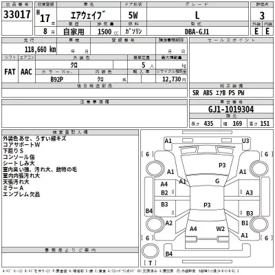 Honda AIRWAVE  с аукциона в Японии