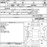 Toyota RAIZE лот № 80028 оценка RA  с аукциона в Японии 2