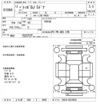 Mitsubishi TOPPO BJ лот № 1064 оценка 3.5  с аукциона в Японии 7