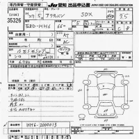 Honda ACTY VAN лот № 35326 оценка 3.5  с аукциона в Японии 9