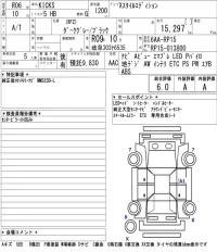 Nissan KICKS лот № 1008 оценка 6  с аукциона в Японии 5