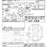 Daihatsu MIRA лот № 3050 оценка 3.5  с аукциона в Японии 6