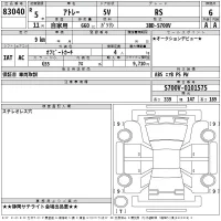Daihatsu ATRAI VAN лот № 83040 оценка 6  с аукциона в Японии 2