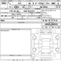 Daihatsu TAFT лот № 3062 оценка 6  с аукциона в Японии 2