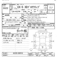 Mazda CX-5 лот № 3022 оценка 3.5  с аукциона в Японии 5