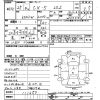 Mazda CX-5 лот № 4072 оценка 3.5  с аукциона в Японии 2