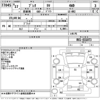 Subaru PLEO лот № 77045 оценка 3  с аукциона в Японии 2