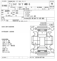 Toyota RAIZE лот № 1465 оценка RB  с аукциона в Японии 8