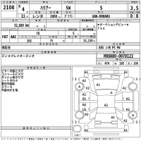 Toyota HARRIER лот № 2108 оценка 3.5  с аукциона в Японии 2