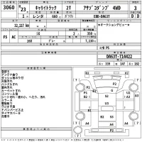 Suzuki CARRY TRUCK лот № 3060 оценка 3  с аукциона в Японии 2