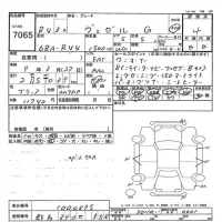 Honda VEZEL лот № 7065 оценка 4  с аукциона в Японии 7