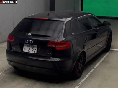 Audi A3  с аукциона в Японии